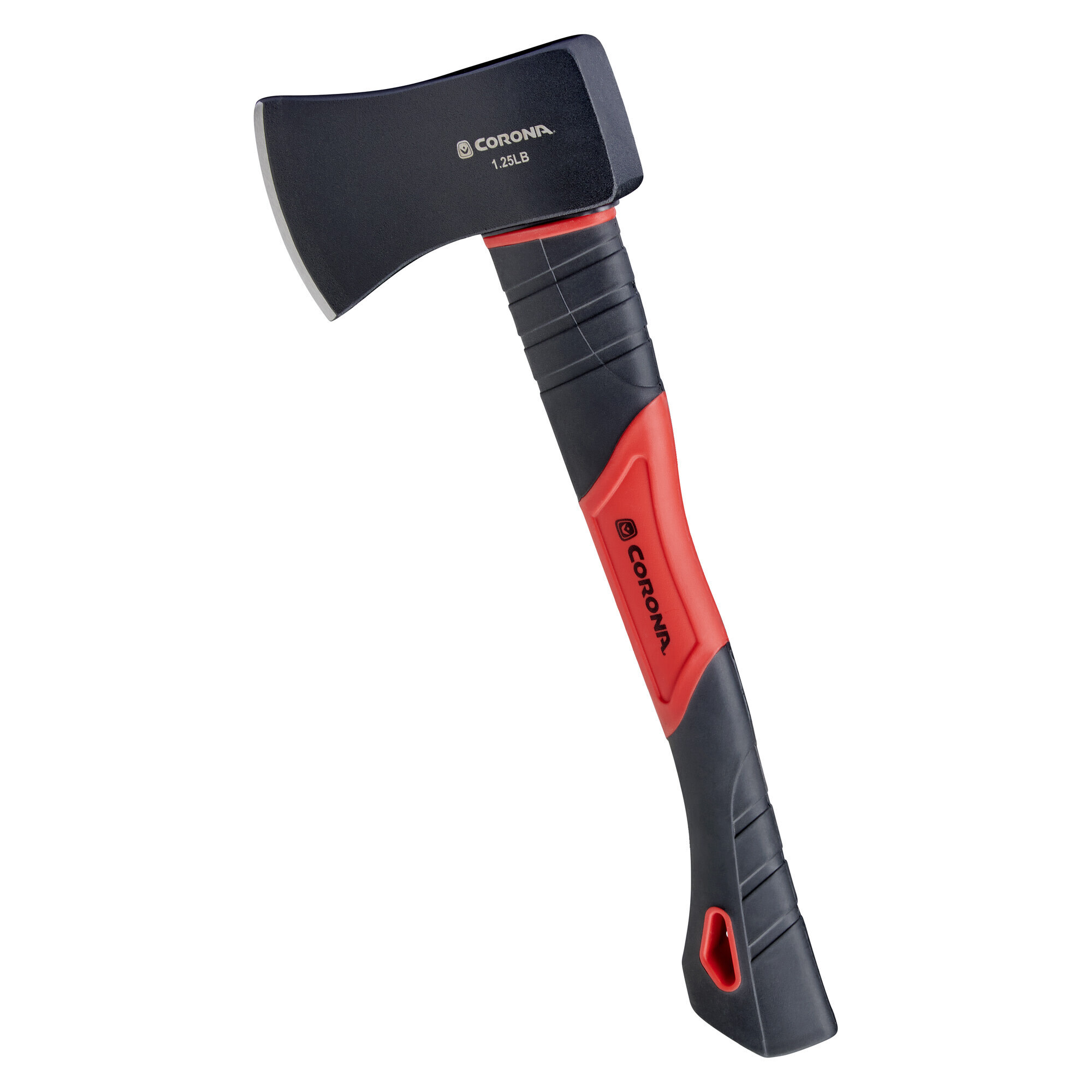 Corona Camping Axe — 1.25 lb Head, 14in. Solid-Core Fiberglass Handle, Model# AX92101